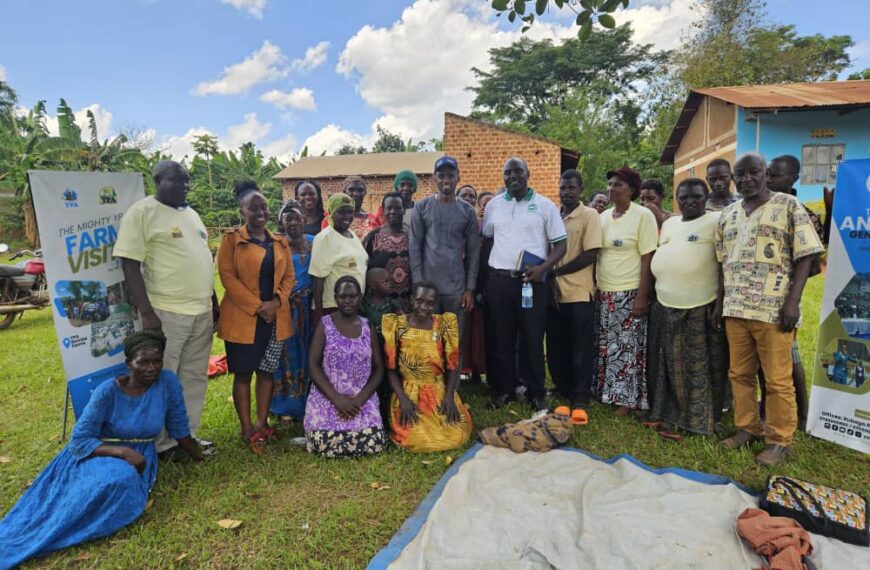 YPA makes strides in Luweero, Strengthens Bonds, and Educates Farmers